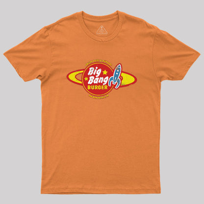 Big Bang Burger Worn Geek T-Shirt