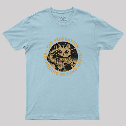 Universal Domination Cat Geek T-Shirt