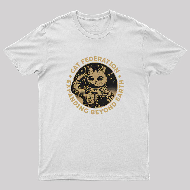 Universal Domination Cat Geek T-Shirt