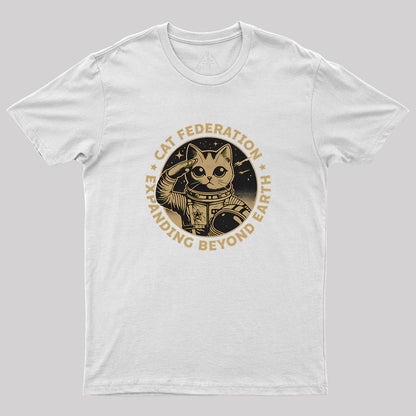 Universal Domination Cat Geek T-Shirt