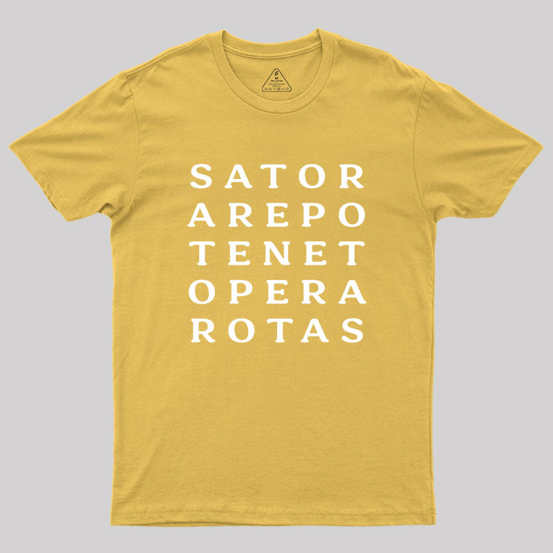 Tenet Magic Square Geek T-Shirt