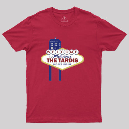 Welcome to Fabulous THE TARDIS T-Shirt