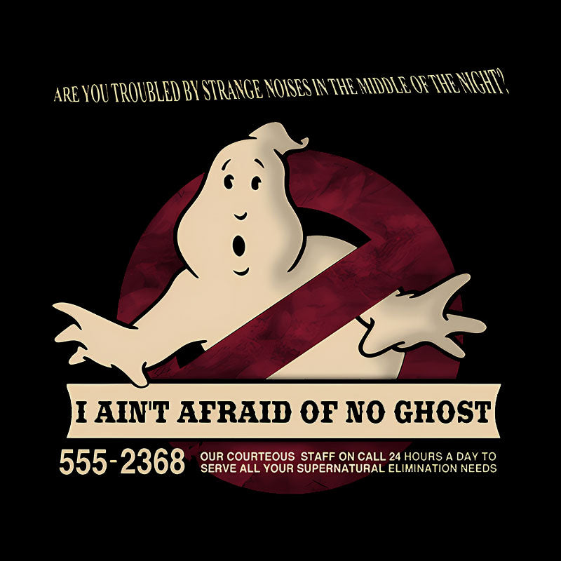 I Ain't Afraid Of No Ghost Geek T-Shirt