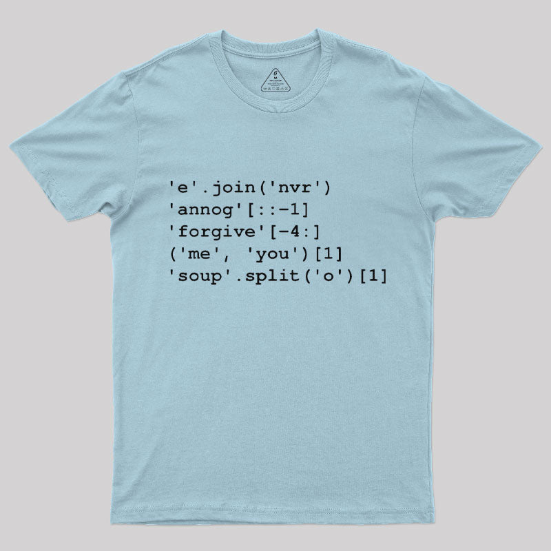 Rick Roll in Python T-Shirt