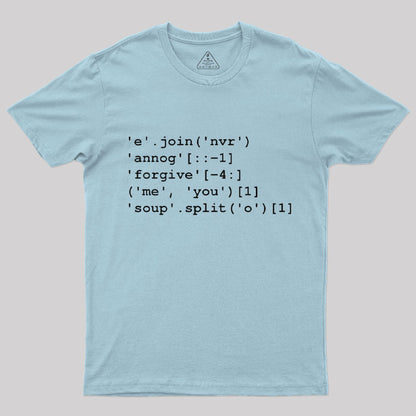 Rick Roll in Python T-Shirt