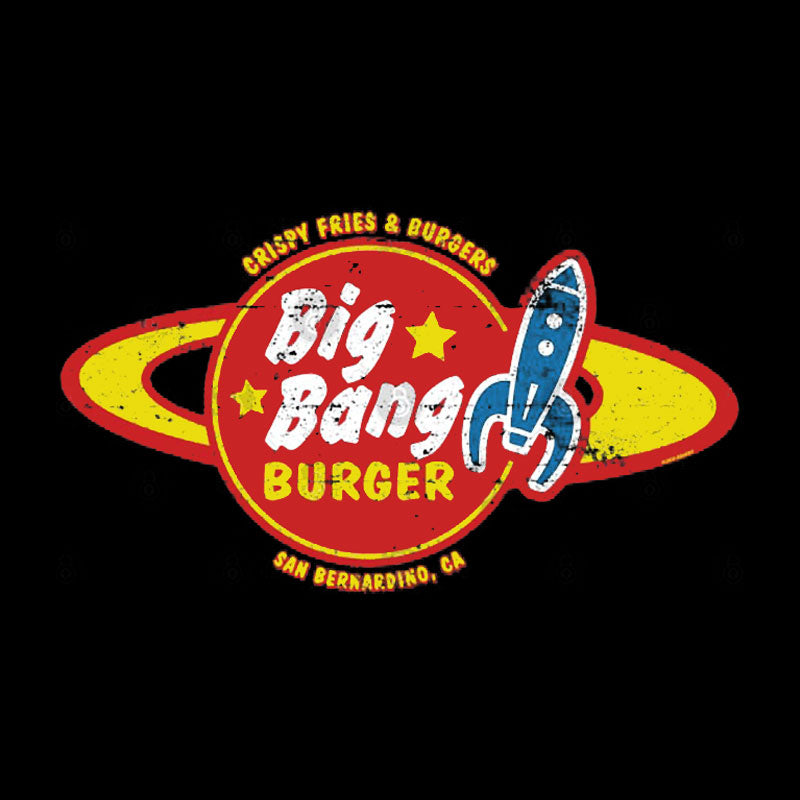 Big Bang Burger Worn Geek T-Shirt