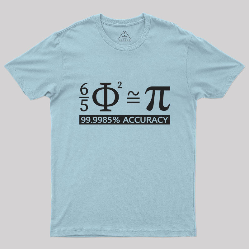 Approximate Relationship Between Π and Φ T-Shirt