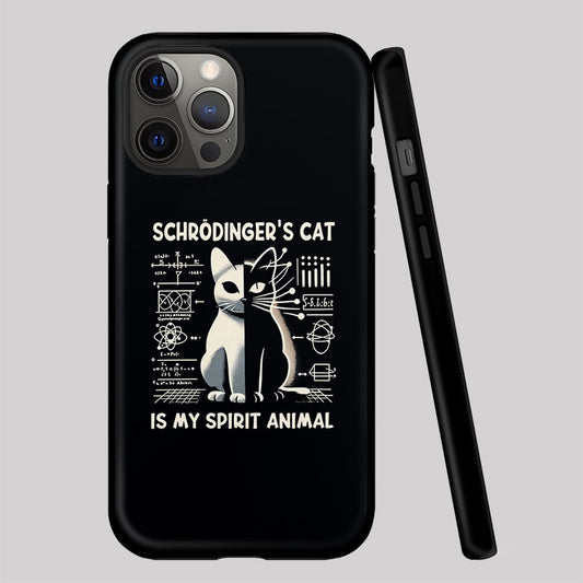 Schrodinger's Сat Science Geek Phone Case