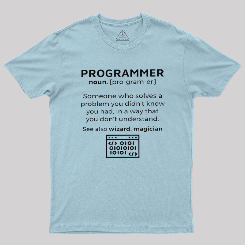 Funny Programmer Definition T-Shirt