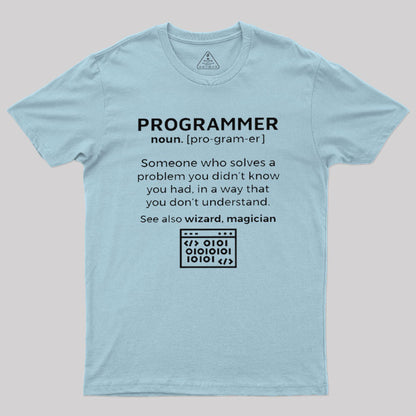 Funny Programmer Definition T-Shirt