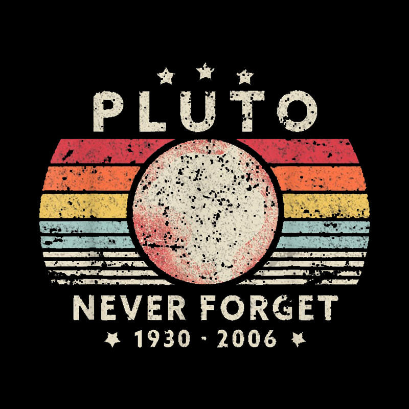 Never Forget Pluto Retro Style Geek T-Shirt