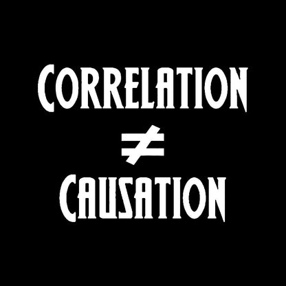 Correlation Does Not Equal Causation Geek T-Shirt