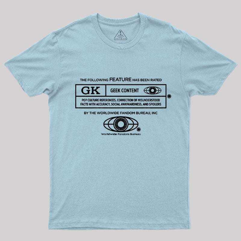 Rated Geek T-Shirt