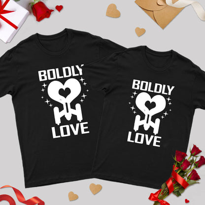 Boldly Love Geek Couple T-Shirt