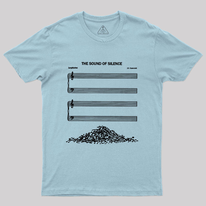 The Sound Of Silence music sheets Classic T-Shirt