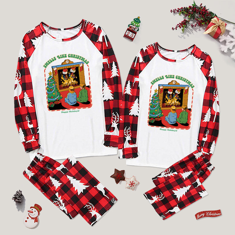 Smells Like Christmas Family Christmas Pajama Sets