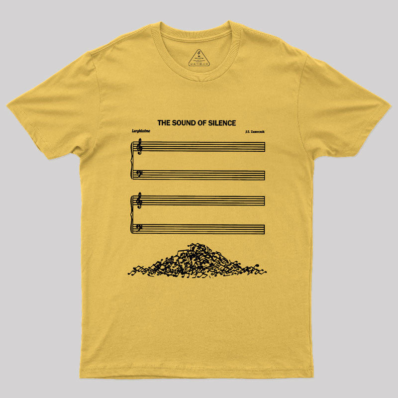 The Sound Of Silence music sheets Classic T-Shirt