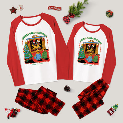 Smells Like Christmas Family Christmas Pajama Sets