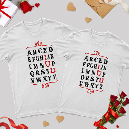 ABCED Geek Couple T-Shirt