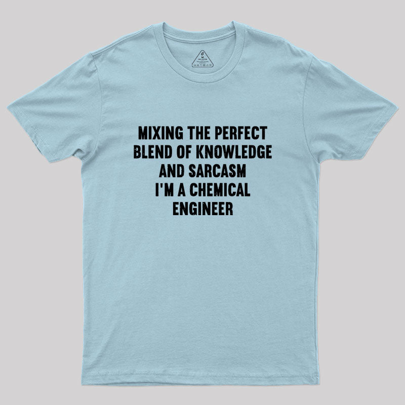 Mixing The Perfect Blend of Knowledge Geek T-Shirt