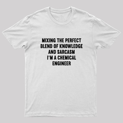 Mixing The Perfect Blend of Knowledge Geek T-Shirt