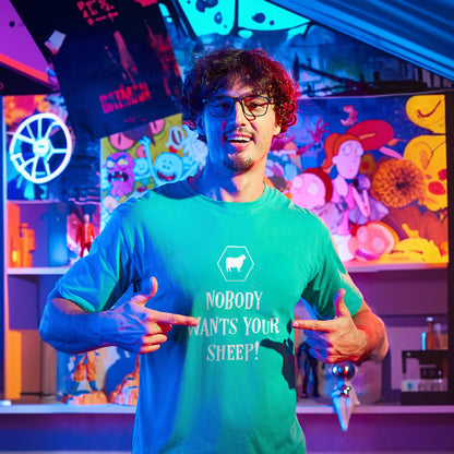 Nobody Wants Your Sheep Geek T-Shirt