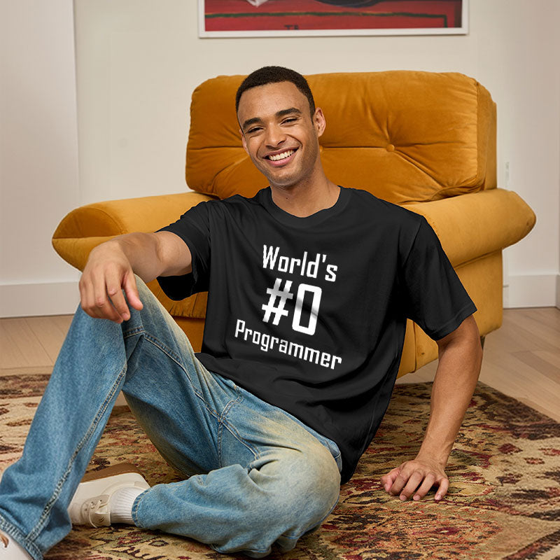 World's #0 Programmer Geek T-Shirt