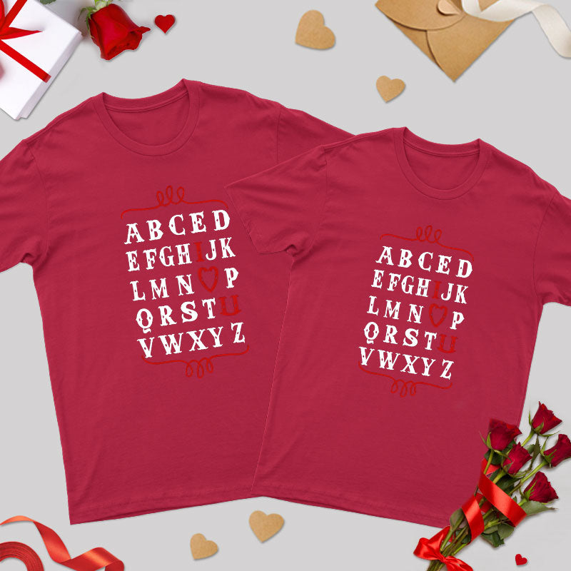 ABCED Geek Couple T-Shirt