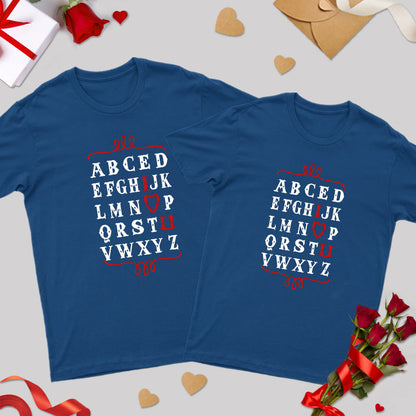 ABCED Geek Couple T-Shirt