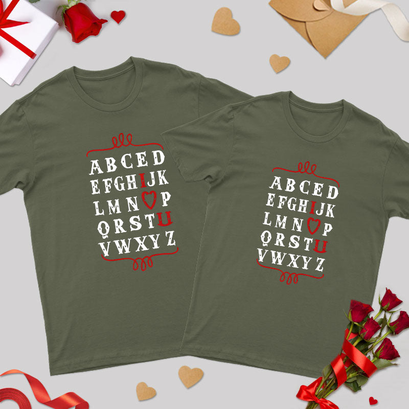 ABCED Geek Couple T-Shirt