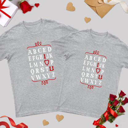 ABCED Geek Couple T-Shirt