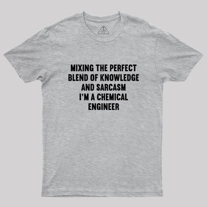 Mixing The Perfect Blend of Knowledge Geek T-Shirt