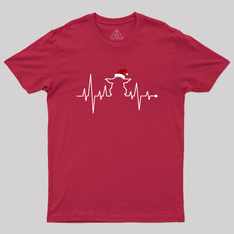 heart beat baby Geek T-Shirt