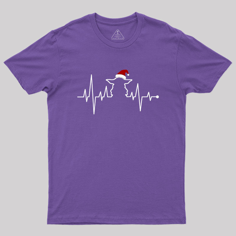 heart beat baby Geek T-Shirt