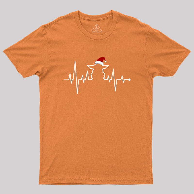 heart beat baby Geek T-Shirt