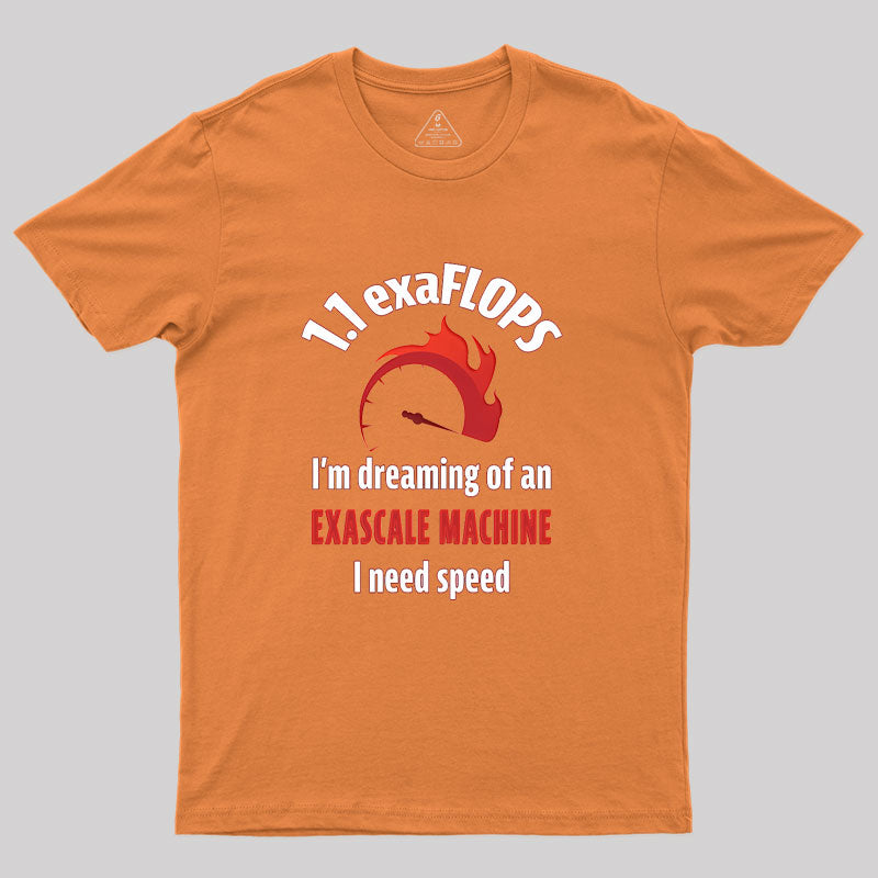 Exascale Machine Supercomputer Geek T-Shirt