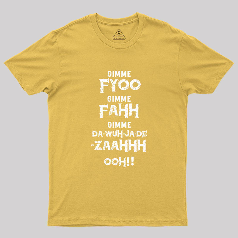 Phonetically Correct Fuel Geek T-Shirt