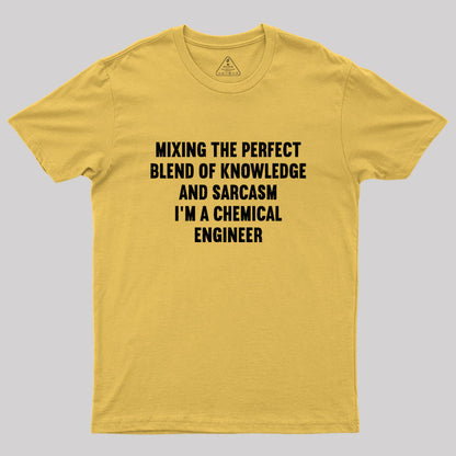 Mixing The Perfect Blend of Knowledge Geek T-Shirt