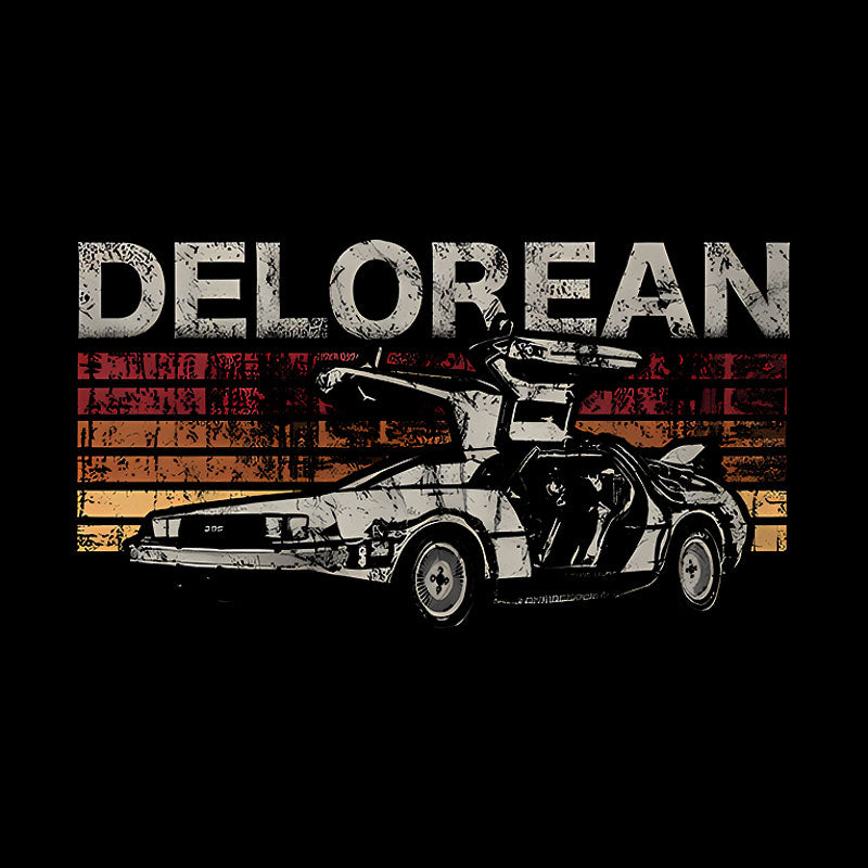 Retro Delorean Geek T-Shirt