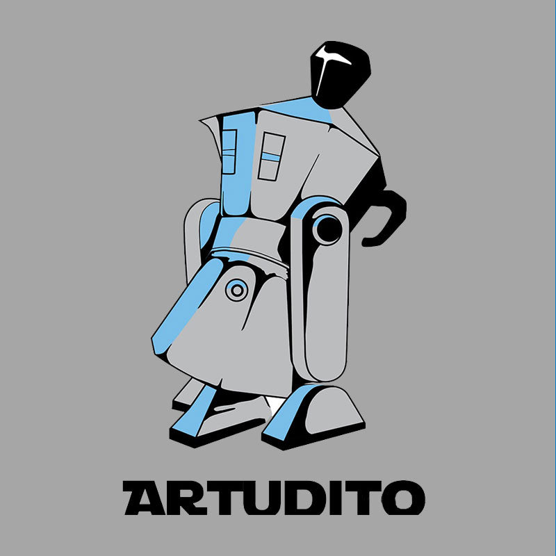 Artudito Cafetera Droid Geek T-Shirt