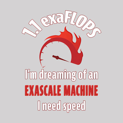 Exascale Machine Supercomputer Geek T-Shirt