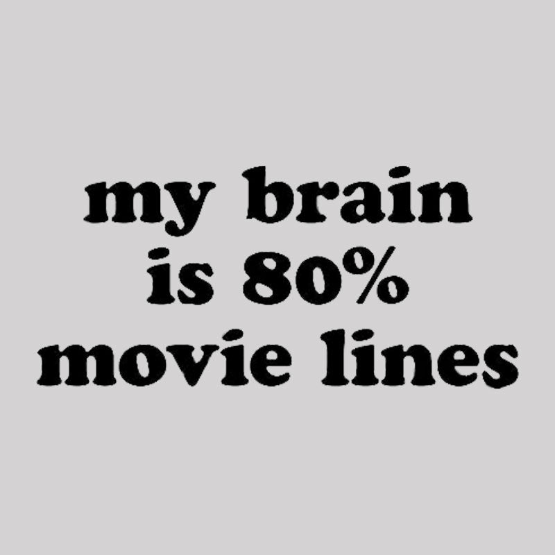 My Brain is 80% Movie Lines Geek T-Shirt