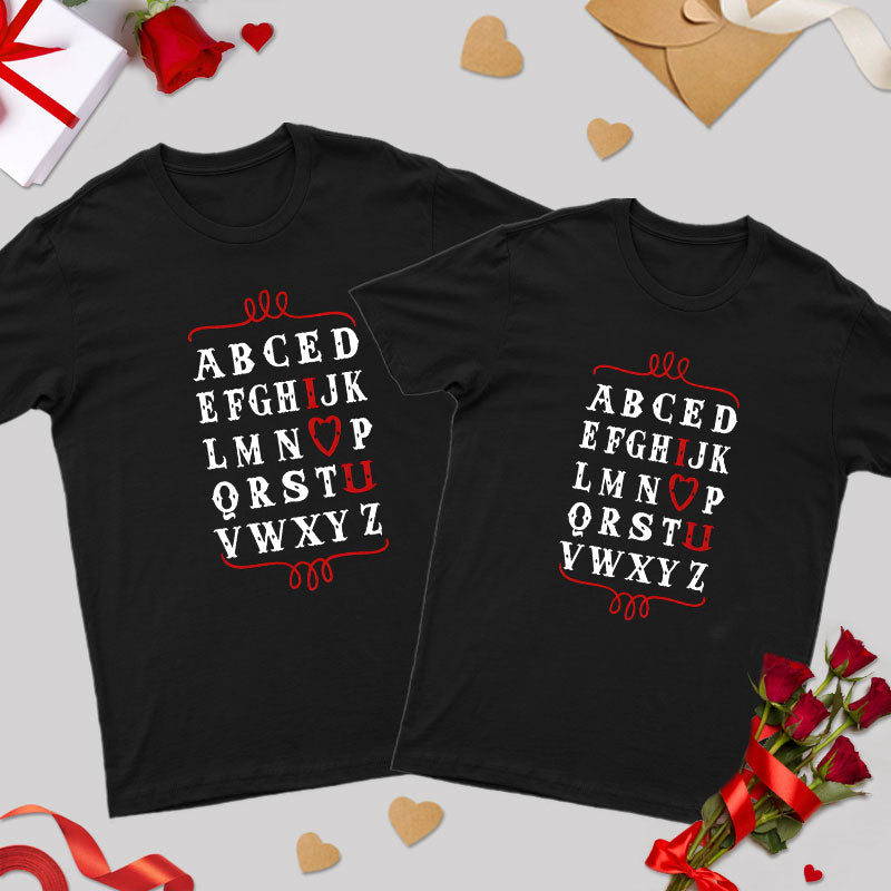 ABCED Geek Couple T-Shirt