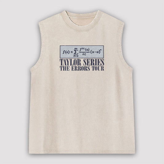 Taylor Series- The Errors Tour Unisex Washed Tank