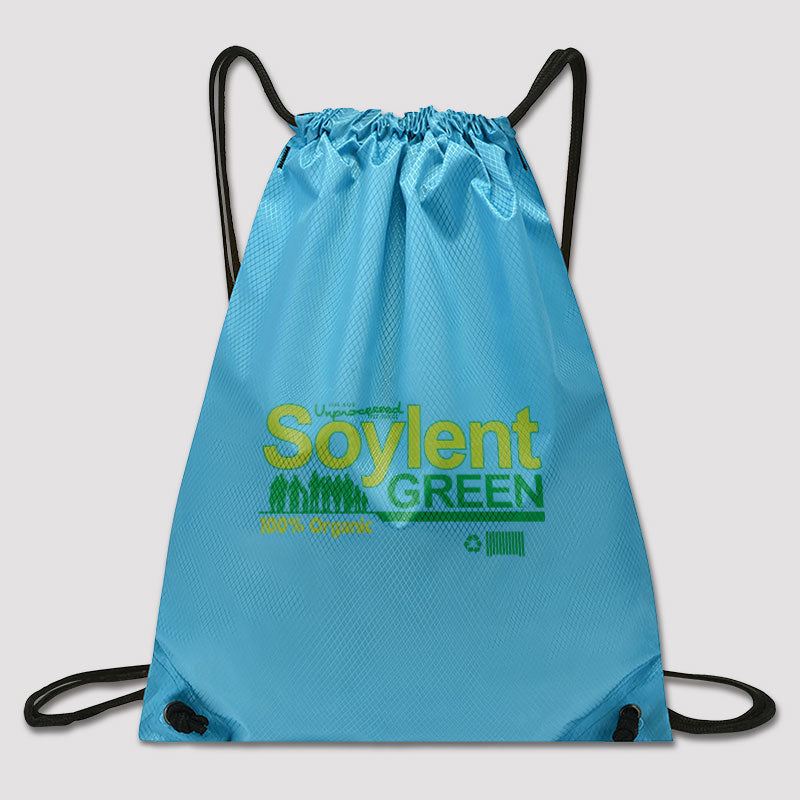 Soylent Green Drawstring Cinch Bag