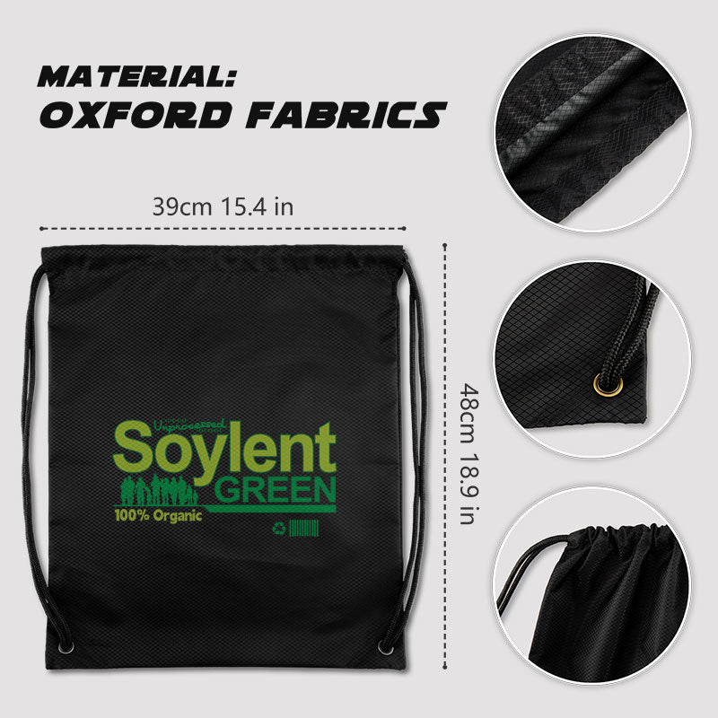 Soylent Green Drawstring Cinch Bag