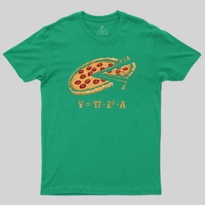 The Volume of Pizza Geek T-Shirt