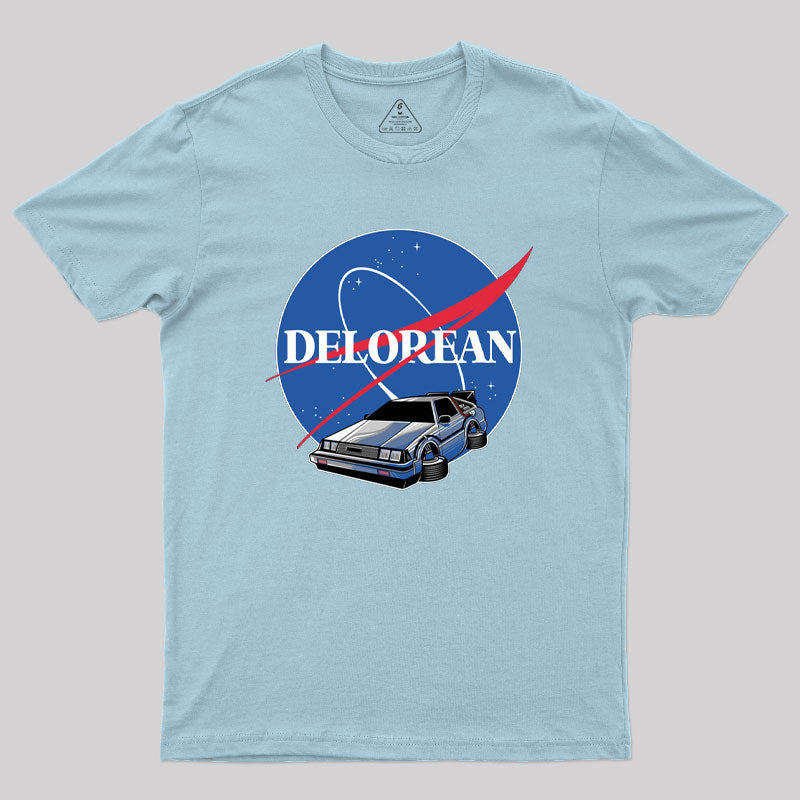 DELOREAN SPACE Geek T-Shirt