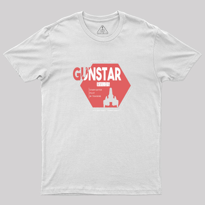 Gunstar Pilot in Training Geek T-Shirt