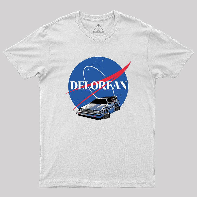 DELOREAN SPACE Geek T-Shirt